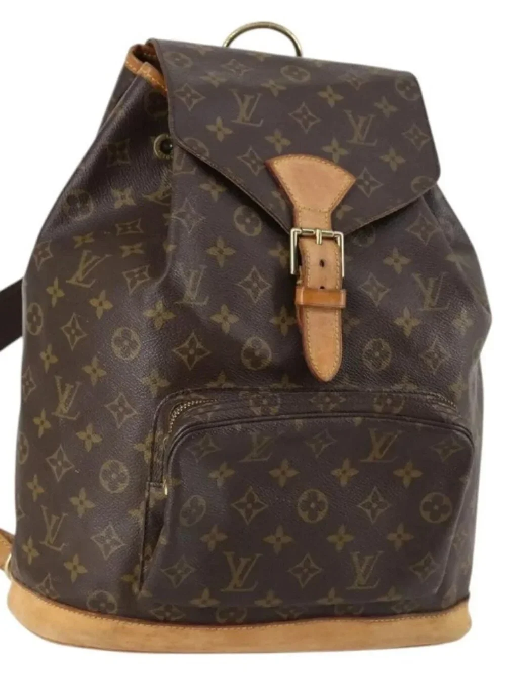 LOUIS VUITTON Monogram Montsouris GM Backpack M51135 LV Auth BA5703